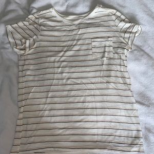 White striped tee